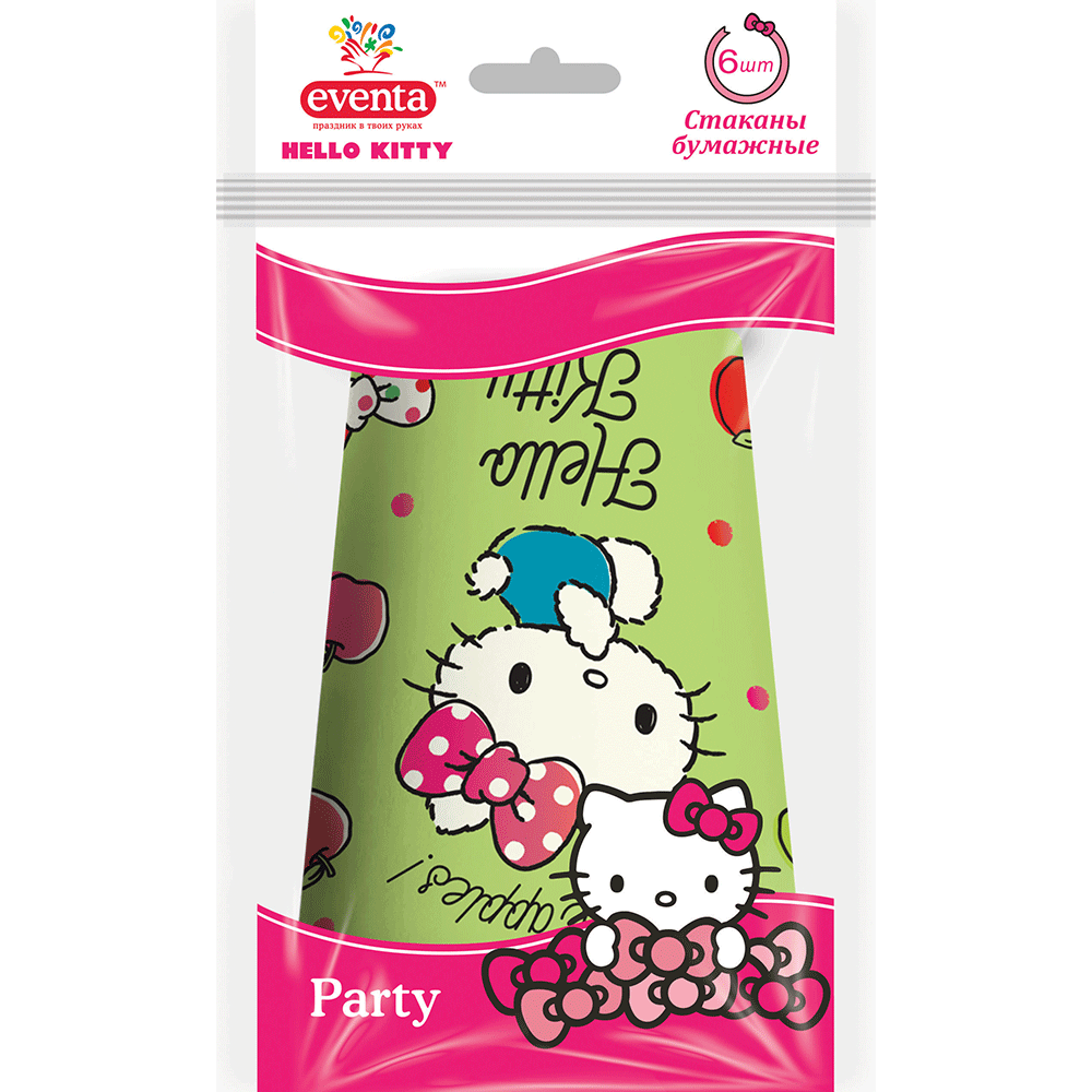 Стакани ліцензовані “Hello Kitty”- Фото - Biosphere