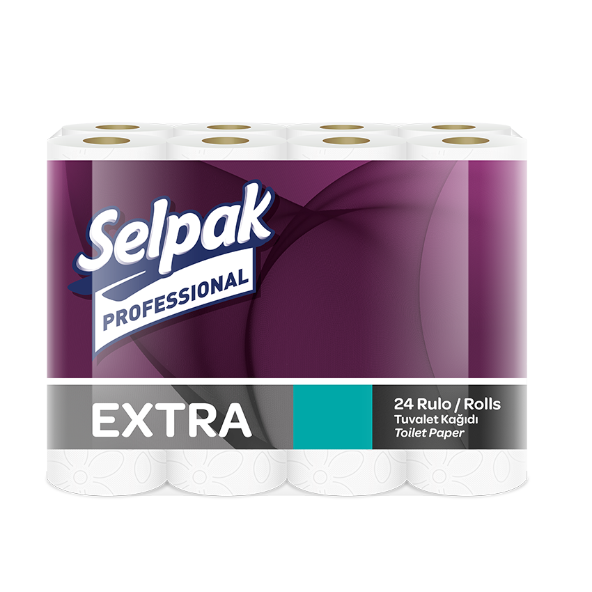 Папір туалетний Selpak Professional Extra, 22,3м, 24 рулони- Фото - Biosphere